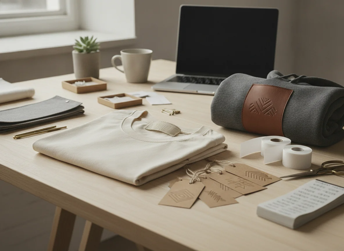 Lifestyle image related to 'best labels for small clothing brands to grow', premium clothing and...